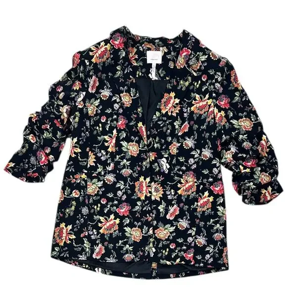 Cinq a Sept Kylie Provence Floral 3/4 Sleeve Blazer - Picture 8 of 9